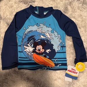 Mickey Mouse Kids Rash Guard